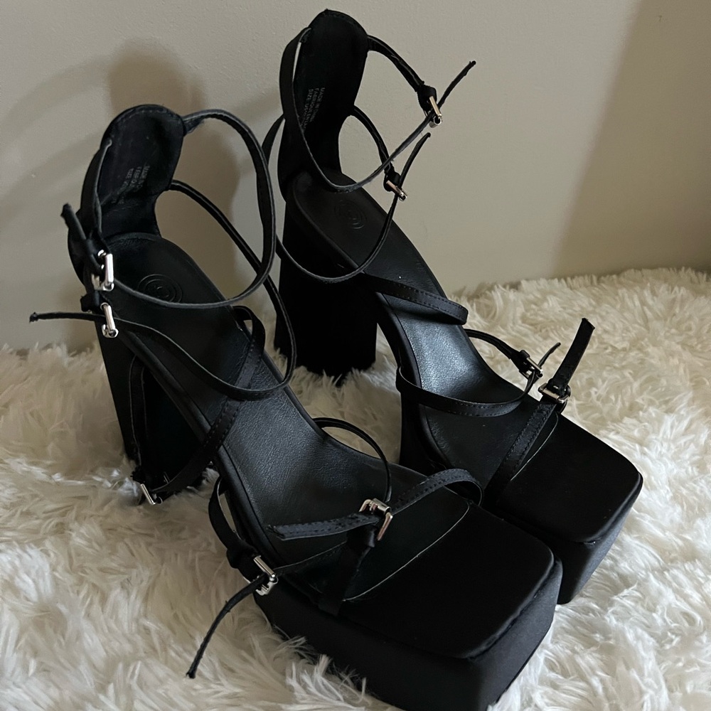 Urban Outfitters Strappy Platform Heels